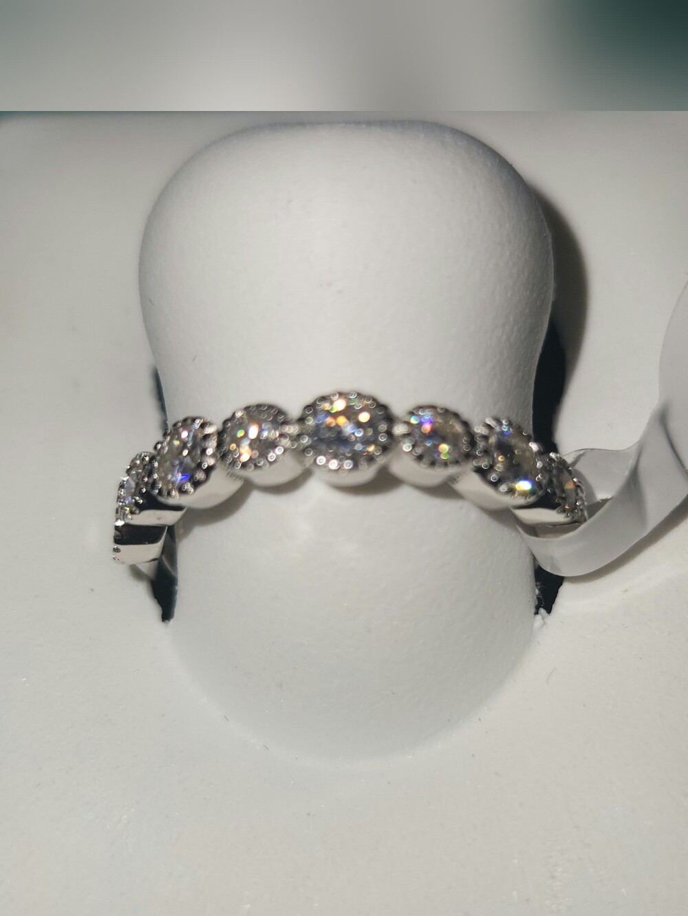 Moissanite Ring 1.8 TCW Size 7~ VVS1 Rating - 925 Sterling Silver